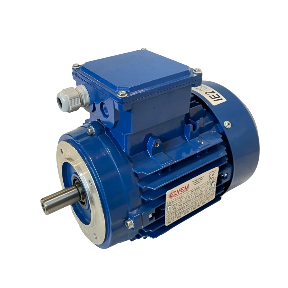 Electric motor Elvem 6T1 56A2 kW0. 09 P2 230/400V-50Hz B14 IE1