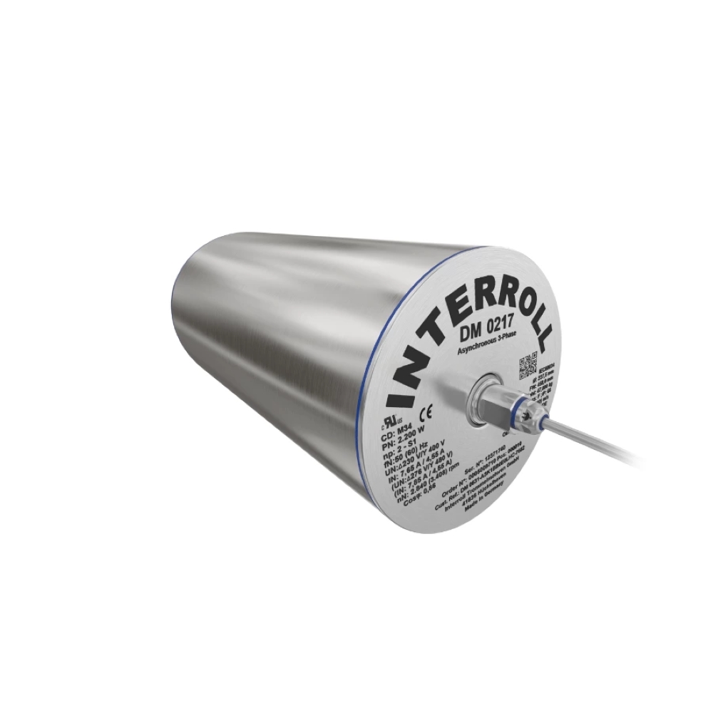 Drum motor INTERROLL MI-DM0138 DM1383-AAM1+B0E1KDC-357mm