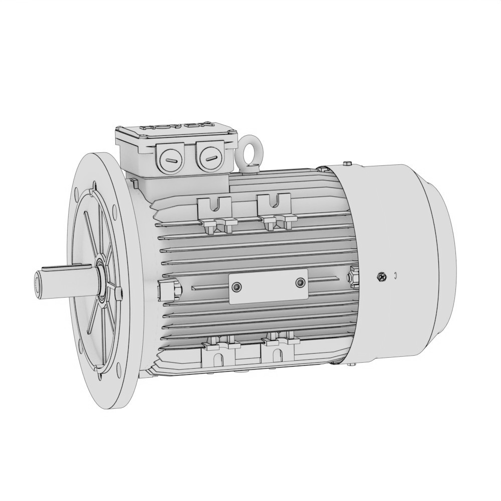 Electric motor Baruffaldi 24.0120.233.01 s / n 004512021 Code: 24.0120.233.01